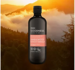 Baylis & Harding Goodness Men's Sandalwood & Rich Vanilla żel pod prysznic dla mężczyzn 500 ml