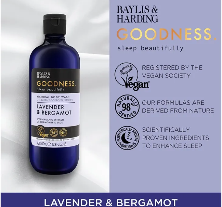 Baylis & Harding Goodness Sleep Beautifully żel pod prysznic 500 ml