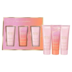 Baylis & Harding Jojoba, Vanilla & Almond Oil zestaw prezentowy krem do rąk 3 x 50 ml