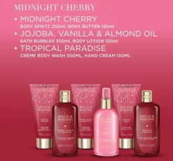 Baylis & Harding Luxury Collection zestaw prezentowy pianka do kąpieli 300 ml + balsam 130 ml + mgiełka 250 ml + masło do ciała 130 ml + krem do rąk 130 ml + żel pod prysznic 300 ml