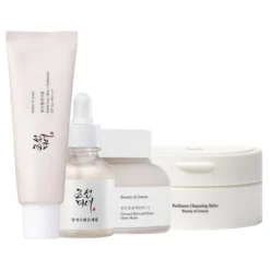 Beauty of Joseon zestaw krem SPF50+ Relief Sun:Rice+Probiotics 50 ml + serum Glow Deep Rice+Alpha-Arbutin 30 ml + balsam Radiance 100 ml + maska Ground Rice+Honey 150 ml