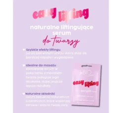 Bebio Easy Lifting liftingująco-napinające serum do twarzy 8 ml