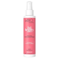 BeBio Feel Your Beauty Vibes naturalny tonik rozświetlający do twarzy w mgiełce 150 ml