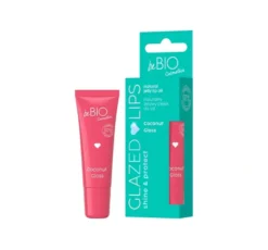 Bebio Glazed Lips Shine&Protect naturalny żelowy olejek do ust Coconut Gloss 10 ml