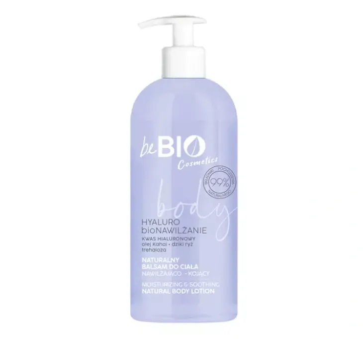 Bebio Hyaluro Bionawilżanie nawilżająco-kojący balsam do ciała 350 ml