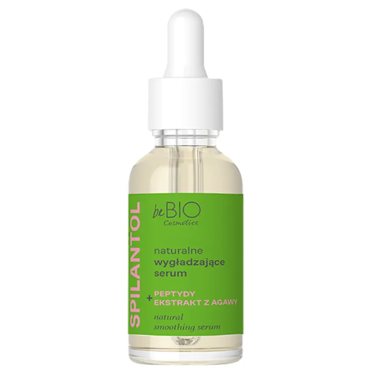 BeBio naturalne wygładzające serum do twarzy ze spilantolem 30 ml