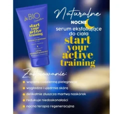 Bebio Start Your Active Training serum złuszczające do ciała 150 ml