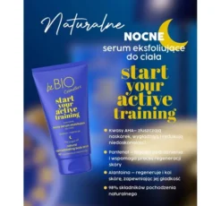 Bebio Start Your Active Training serum złuszczające do ciała 150 ml