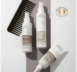 Bebio Volume Booster naturalna nawilżająca odżywka bez spłukiwania 150 ml