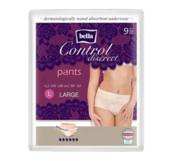 Bella Control Discreet pieluchomajtki rozmiar L 9 sztuk