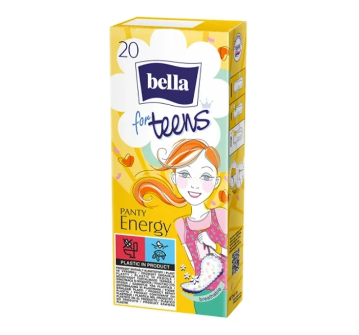 Bella for Teens Energy wkładki higieniczne 20 sztuk