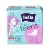 Bella for Teens Sensitive podpaski higieniczne ze skrzydełkami 10 sztuk