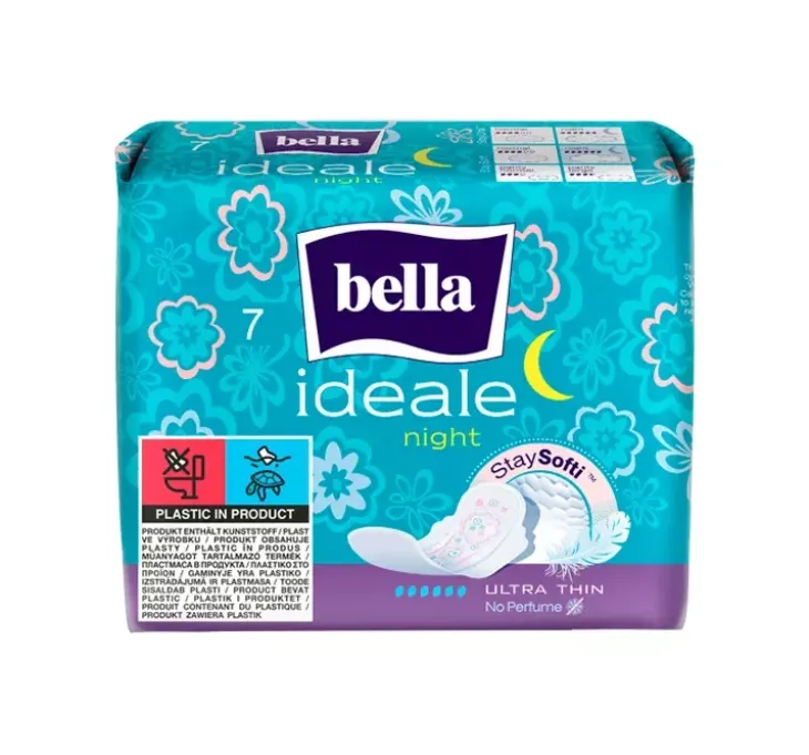 Bella Ideale Staysofti Night podpaski higieniczne ze skrzydełkami 7 sztuk