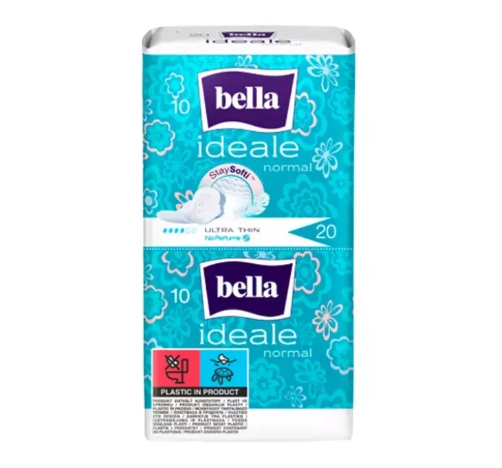 Bella Ideale Staysofti Normal podpaski higieniczne ze skrzydełkami 20 sztuk
