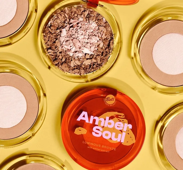Bell Amber Soul rozświetlający bronzer do twarzy 01 9 g