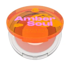 Bell Amber Soul rozświetlający róż brązujący do twarzy z ekstraktem z bursztynu 01 9 g