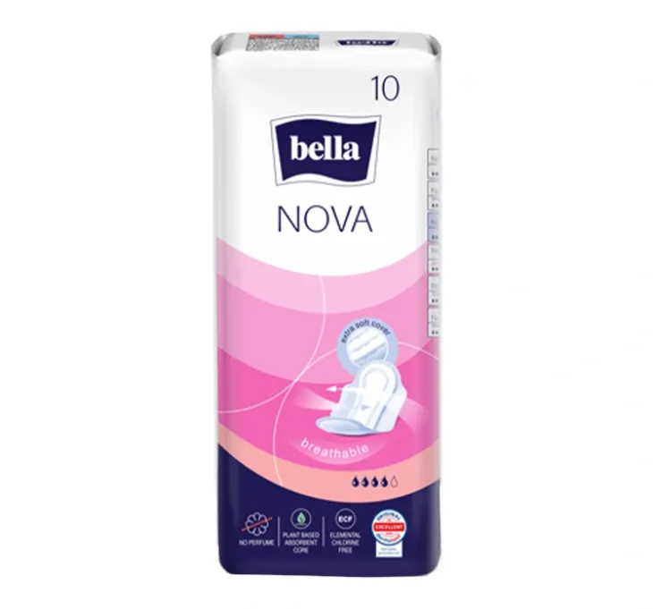 Bella Nova podpaski higieniczne ze skrzydełkami 10 sztuk