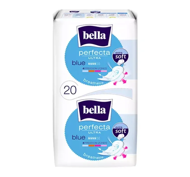 Bella Perfecta Ultra Blue podpaski higieniczne ze skrzydełkami 20 sztuk