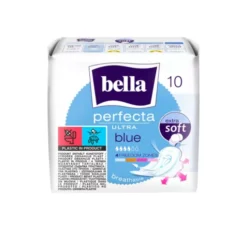 Bella Perfecta Ultra Blue podpaski higieniczne ze skrzydełkami 10 sztuk