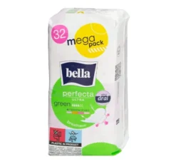 Bella Perfecta Ultra Green podpaski higieniczne ze skrzydełkami 32 sztuki