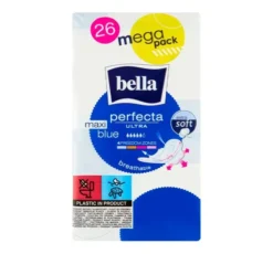 Bella Perfecta Ultra Maxi Blue podpaski higieniczne ze skrzydełkami 26 sztuk