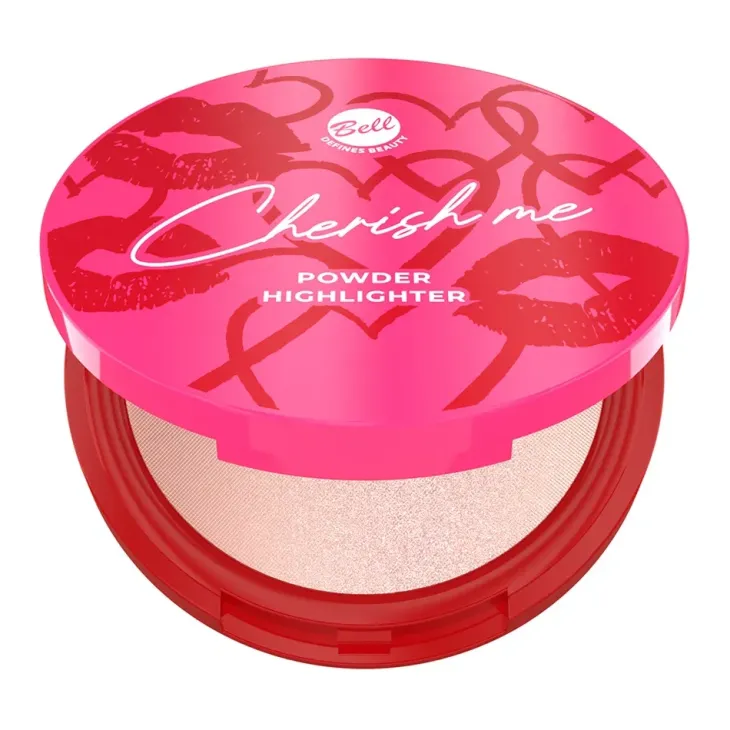 Bell Cherish Me Powder Highlighter rozświetlacz do twarzy 01 Romantic Shine 5,5 g