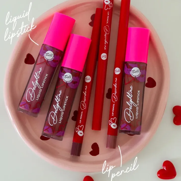 Bell Delight Me Liquid Lipstick matowa pomadka do ust 01 Rosy Romance 4,25 g