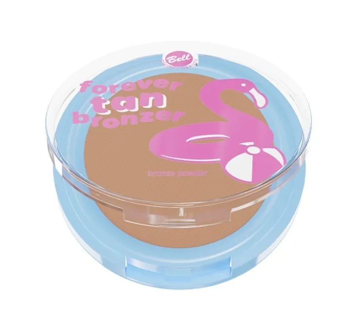 Bell Forever Tan Bronzer wodoodporny bronzer prasowany do twarzy 02 Solar Splash 5 g