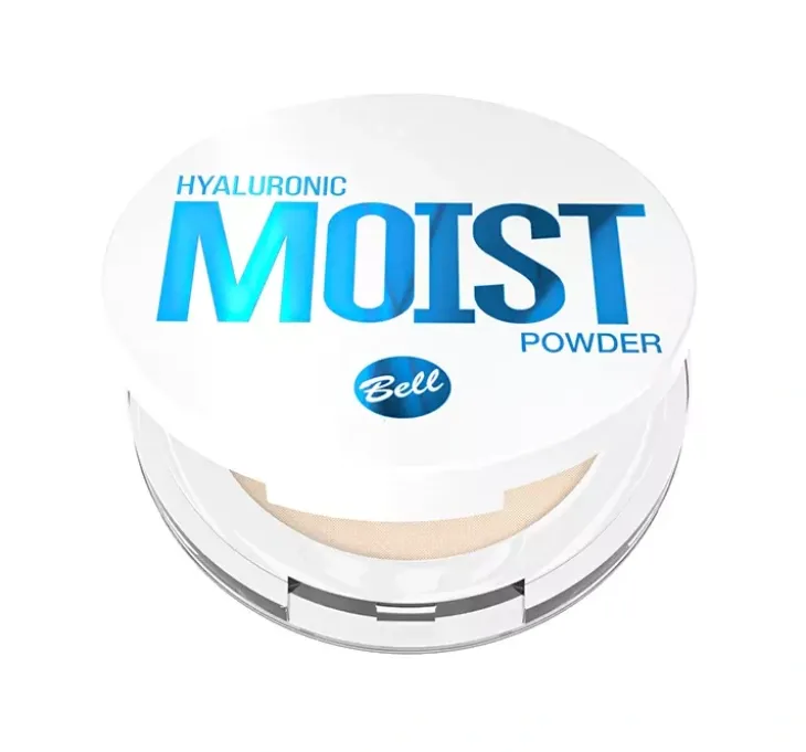 Bell Hyaluronic Moist Powder utrwalający puder z kwasem hialuronowym 01 9,5 g