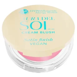 Bell Hypoallergenic Aura Del Sol hypoalergiczny kremowy róż do policzków 01 Sunlight Aura 4,5 g