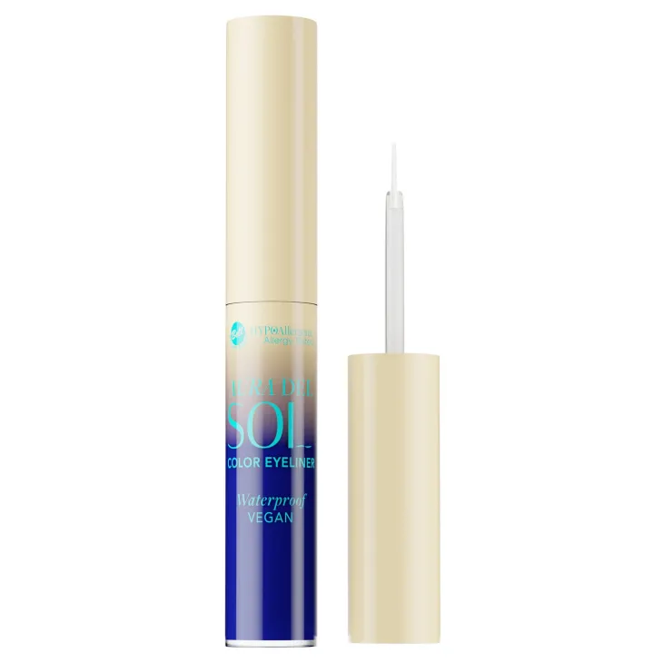 Bell Hypoallergenic Aura Del Sol hypoalergiczny wodoodporny eyeliner do oczu 02 Cobalt 4 g