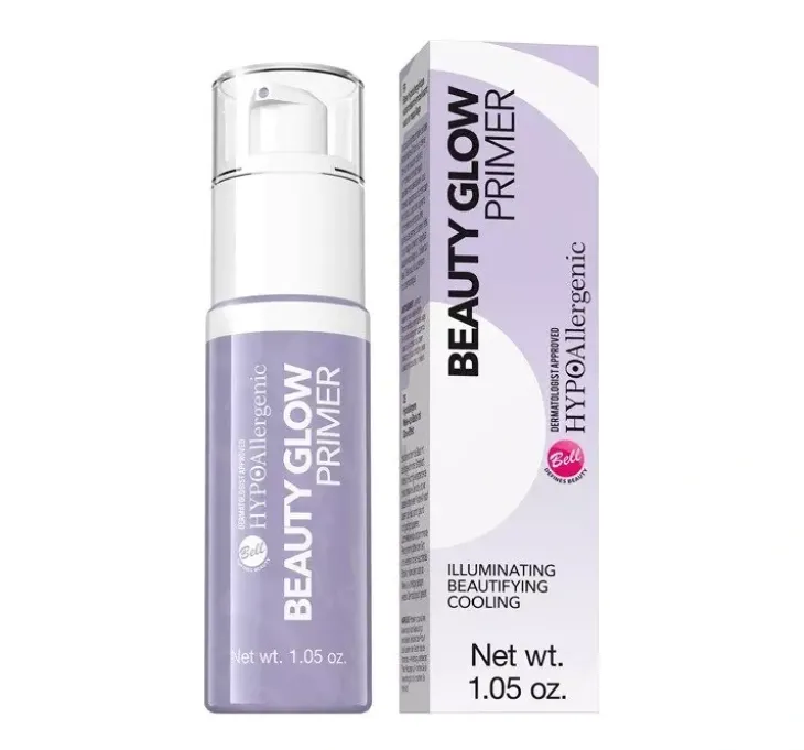 Bell Hypoallergenic Beauty Glow Primer rozświetlająco-upiększająca baza pod makijaż 30 g