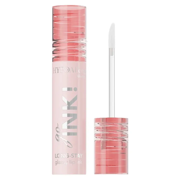 Bell Hypoallergenic Go Ink! Long Stay Glassy Lip Ink pomadka w płynie 01 Charming 4,6 g