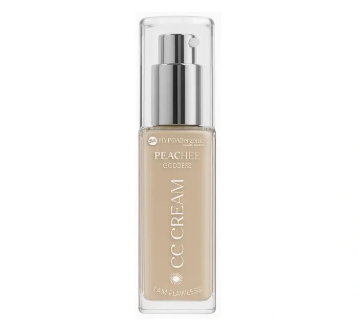 Bell Hypoallergenic x Peachee Goddess hipoalergiczny wielofunkcyjny krem CC 02 30 g