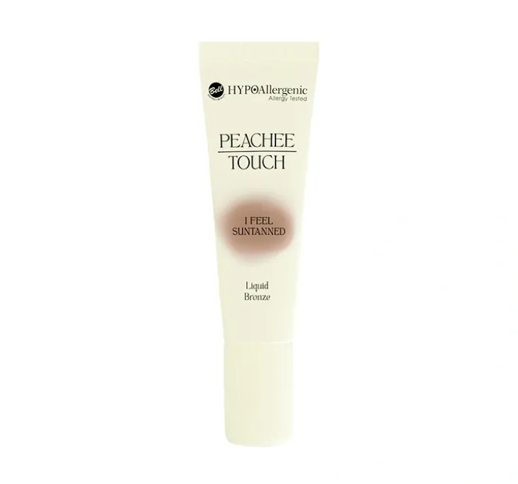 Bell HYPOAllergenic x Peachee Touch bronzer w płynie 02 I Feel Suntanned 10 g