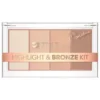 Bell Hypoallergenic zestaw rozświetlacz i bronzer 20 g
