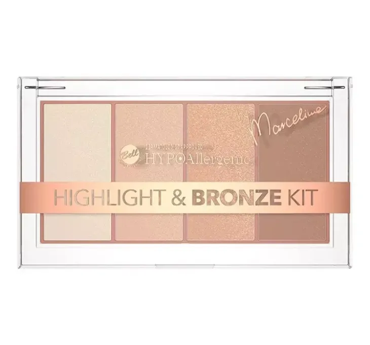 Bell Hypoallergenic zestaw rozświetlacz i bronzer 20 g