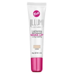 Bell Illumi Corrector Make-up trwały fluid rozświetlająco-korygujący 02 Beige 30 g