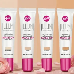 Bell Illumi Corrector Make-up trwały fluid rozświetlająco-korygujący 02 Beige 30 g