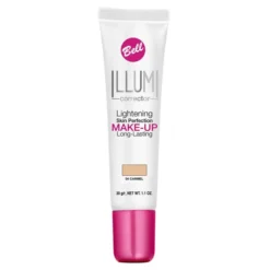 Bell Illumi Corrector Make-up trwały fluid rozświetlająco-korygujący 04 Carmel 30 g