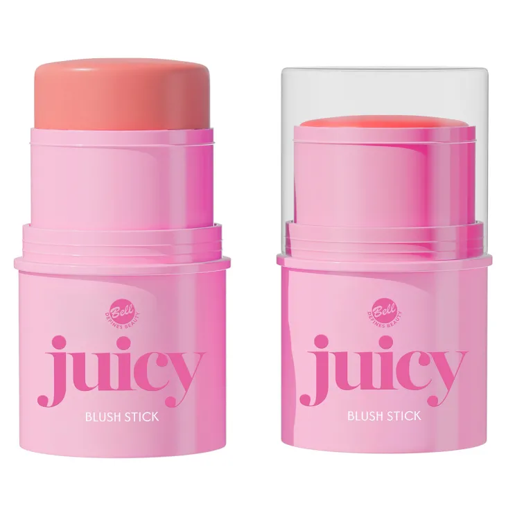 Bell Juicy Blush Stick róż do twarzy w sztyfcie 01 Peachy bloom 5 g