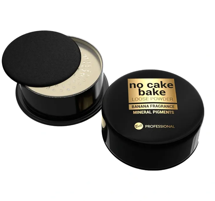 Bell Professional No Cake Bake sypki puder do twarzy 01 Banana Mousse 6,5 g