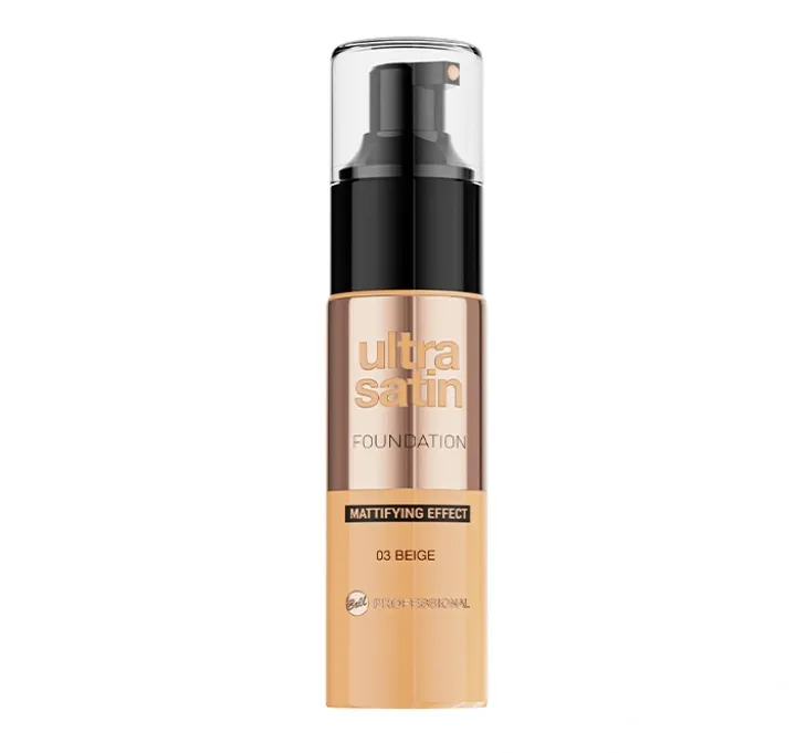 Bell Professional Ultra Satin trwały matujący podkład 03 Beige 30 g
