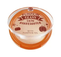 Bell Pumpkin Glass Skin Highlighter rozświetlacz do twarzy i ciała z olejem z dyni 01 Spicy Glow 10,5 g