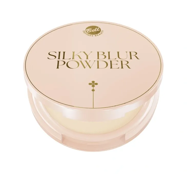 Bell Silky Blur Powder prasowany puder blurujący do twarzy 01 Velvet Beige 10,5 g