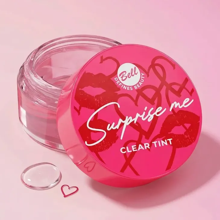 Bell Surprise Me Clear Tint transparentny tint do ust i policzków 01 Heartbeat 4,4 g