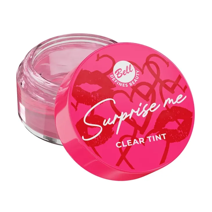 Bell Surprise Me Clear Tint transparentny tint do ust i policzków 01 Heartbeat 4,4 g