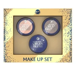 Bell Winter Star Make Up Set róż do policzków 4,5 g + bronzer do twarzy 4,6 g + rozświetlacz 3,5 g