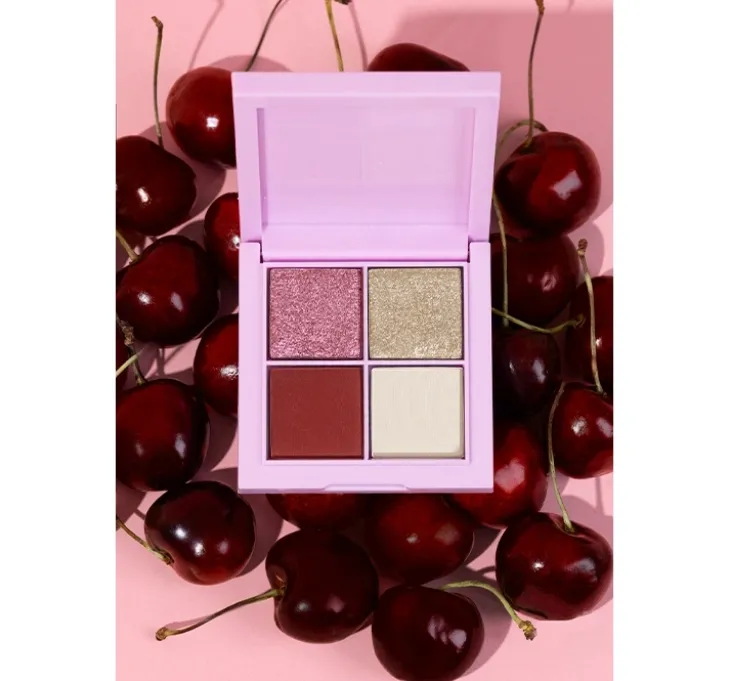 Bell x Kartonii paleta cieni do powiek Cherry on Top 9 g