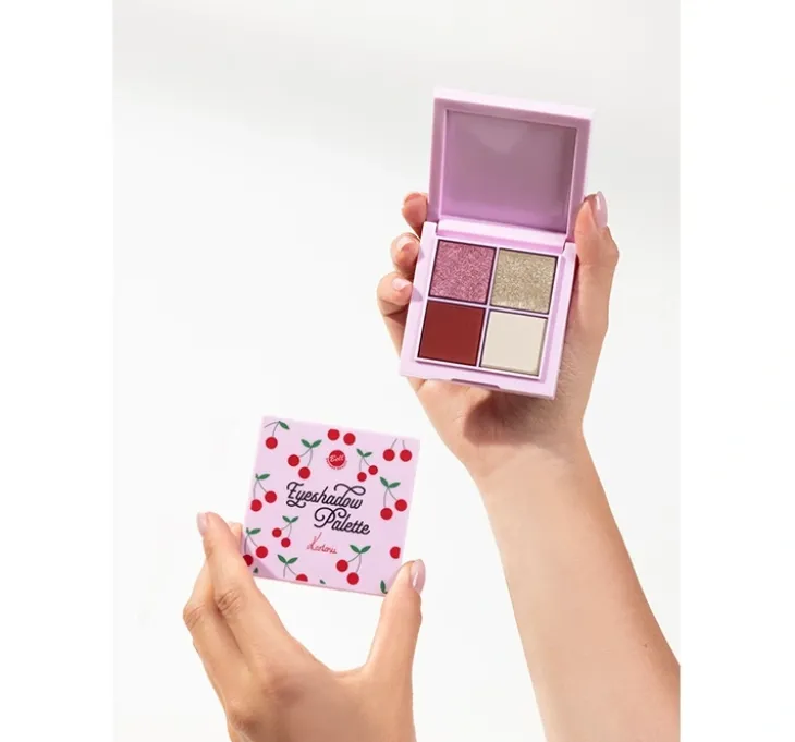 Bell x Kartonii paleta cieni do powiek Cherry on Top 9 g